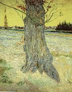 Vincent Van Gogh The Old yew tree USA oil painting artist
